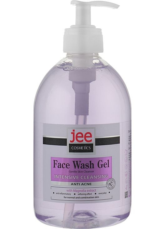 Интенсивный очищающий гель для умывания "Магнолия" Face Wash Gel Intensive Clensing 500ml (1051593-53502) Jee Cosmetics (368603394)