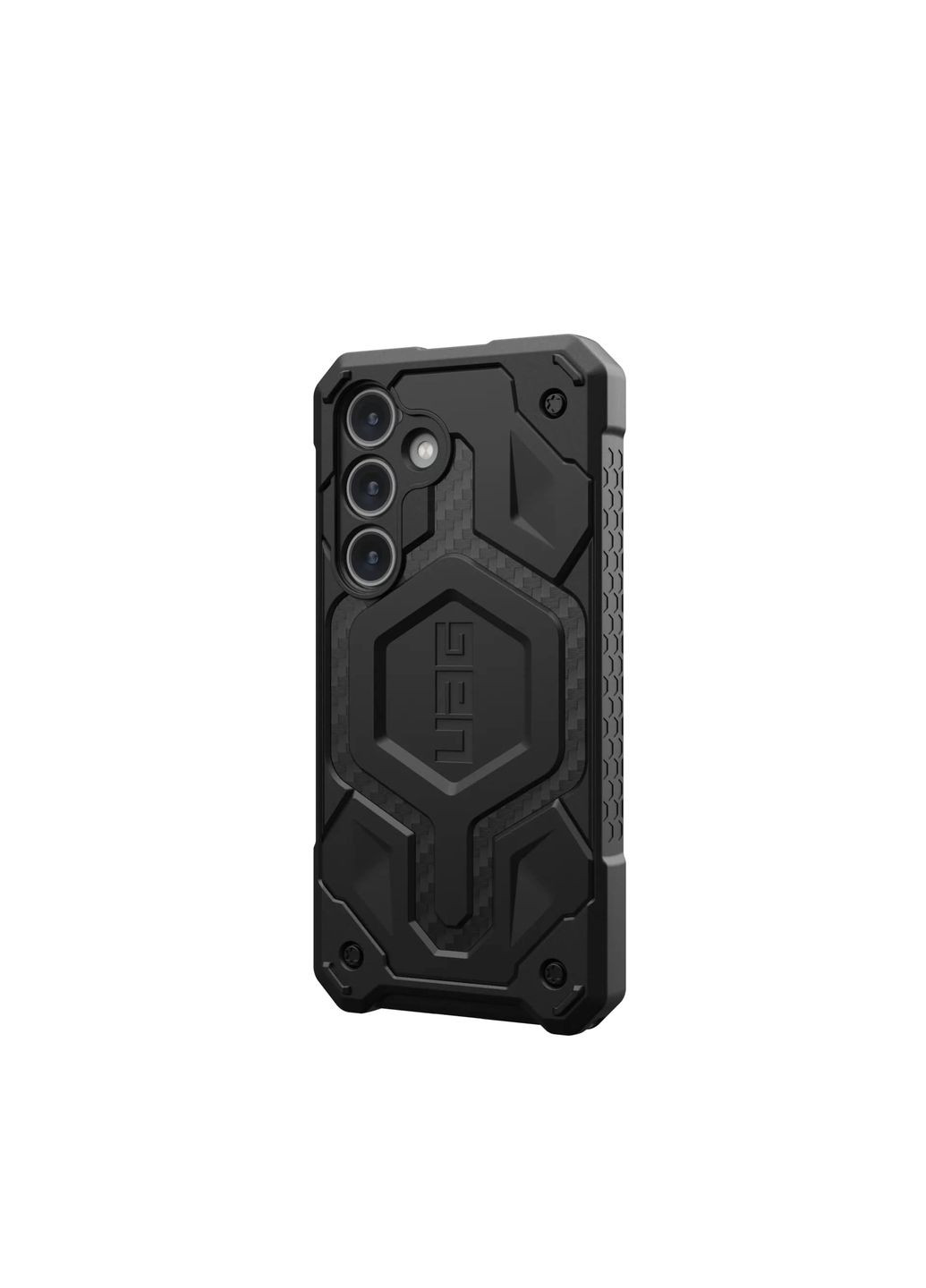 Чехол-накладка Monarch Pro для Samsung Galaxy S24 Carbon Fiber (214412114242) Urban Armor Gear (360393162)