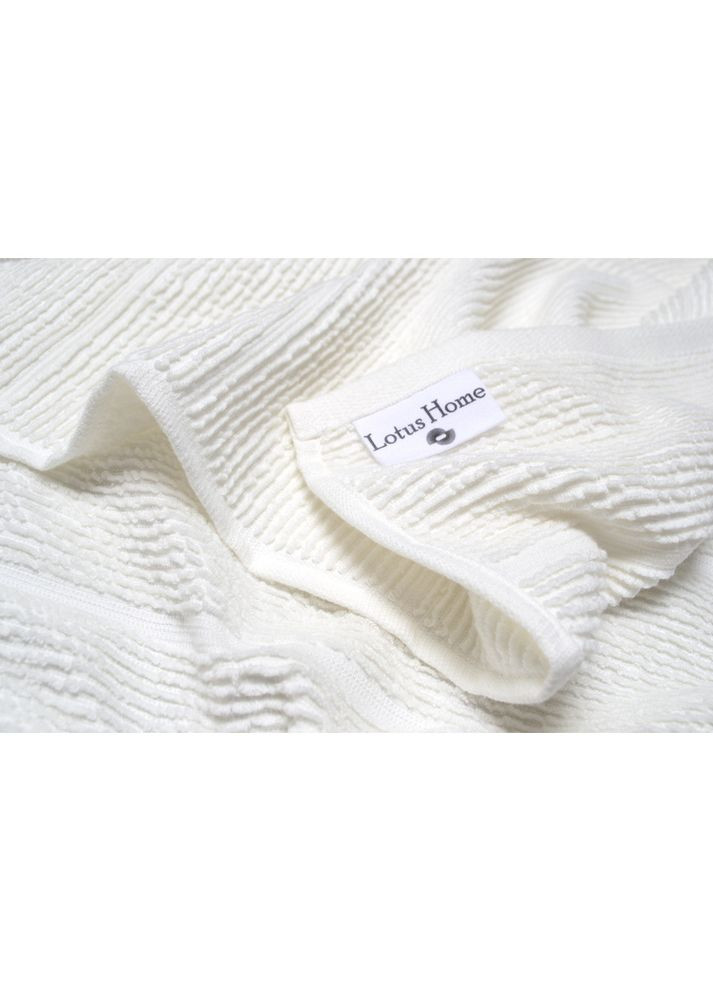 Полотенце Home Sophia off white молочный 50*90 Lotus молочный