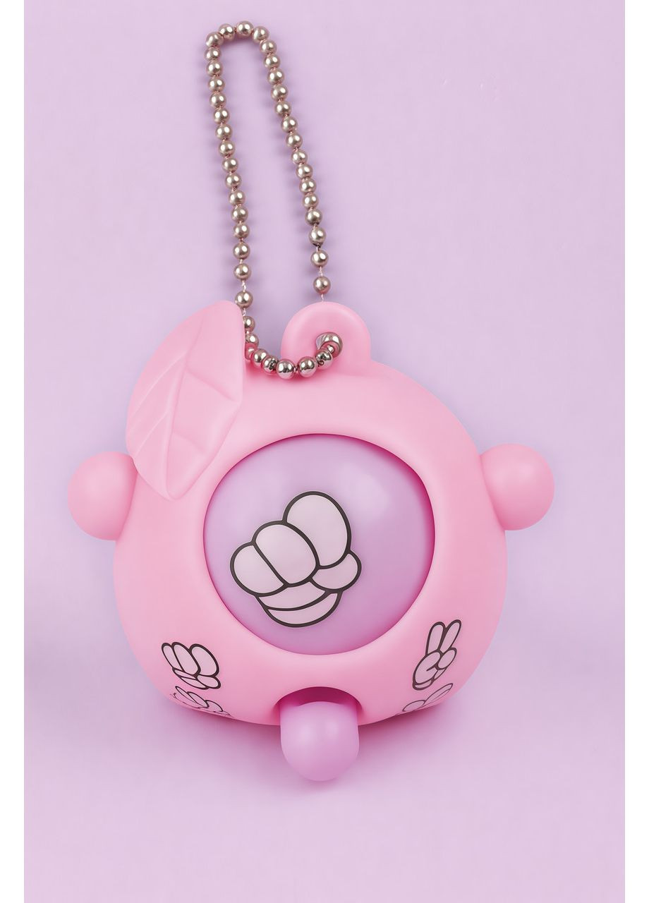 Брелок-антистресс игрушка с шариком внутри – брелок для детей и взрослых Розовый No Brand (355794638)