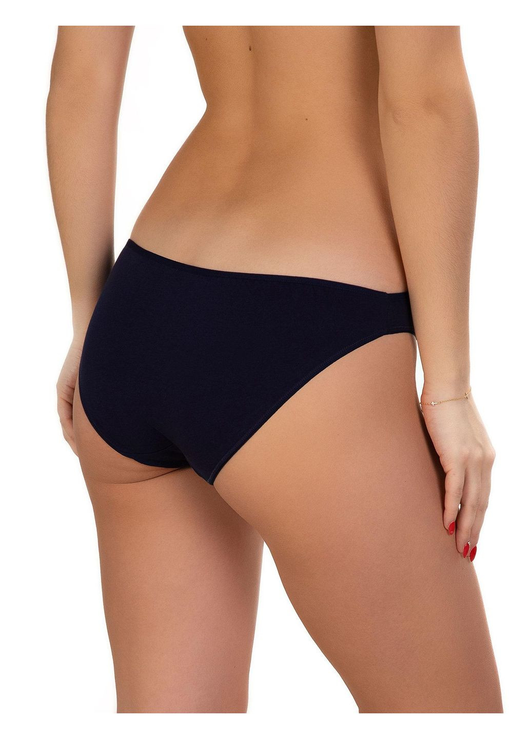Труси жіночі mini bikini XL navy blue (синій) (арт 400MB-04) Lama (293275039)