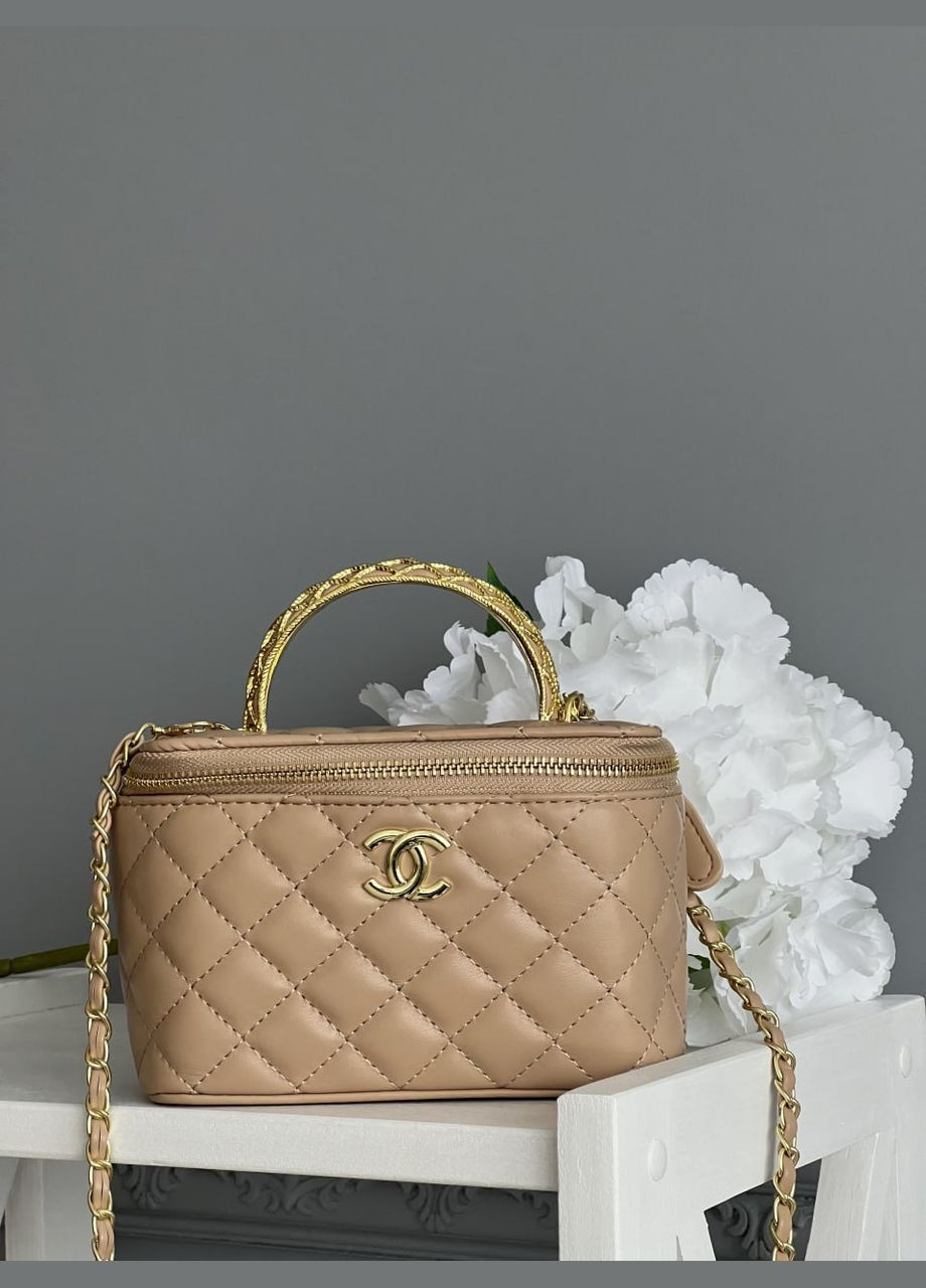 Сумка Classic Lambskin бежевый No Brand (332565938)