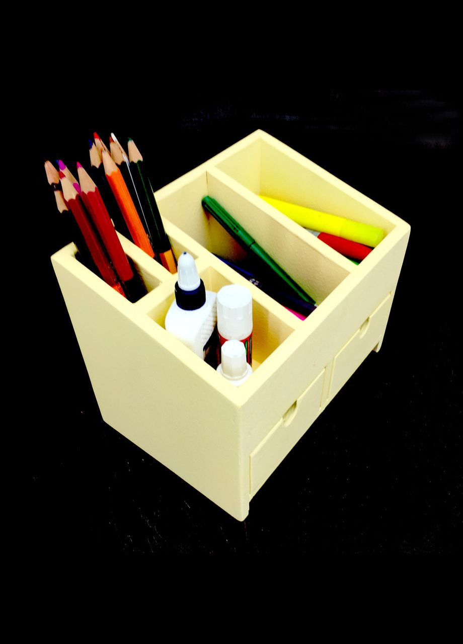 Настольный органайзер из дерева Мелроз лимонад (КНЦ-006951) No Brand (328227393)