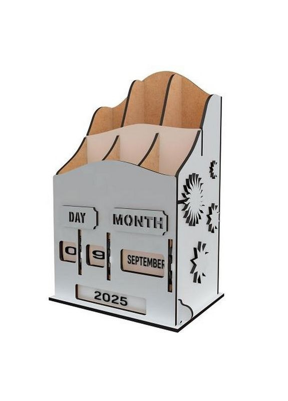 Вечный календарь "Времена года" с органайзером FDPO-429-1 Fabrika Decoru (367988381)