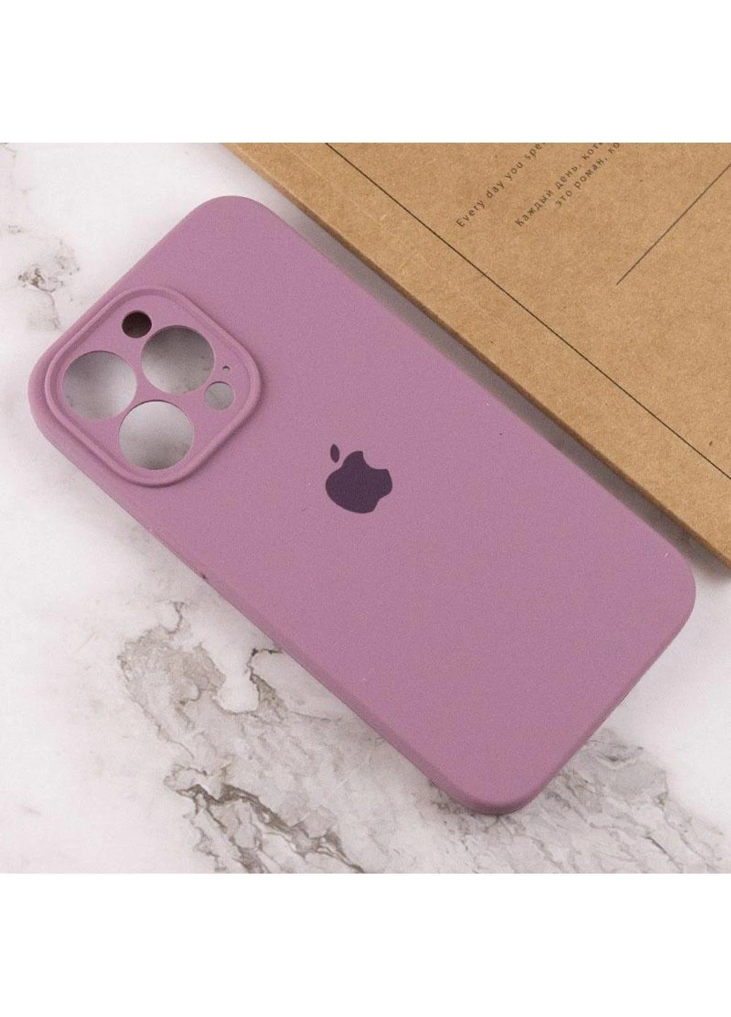 Чехол Silicone Case Full Camera Protective (AA) для Apple iPhone 13 Pro Max (6.7") Epik (390133509)