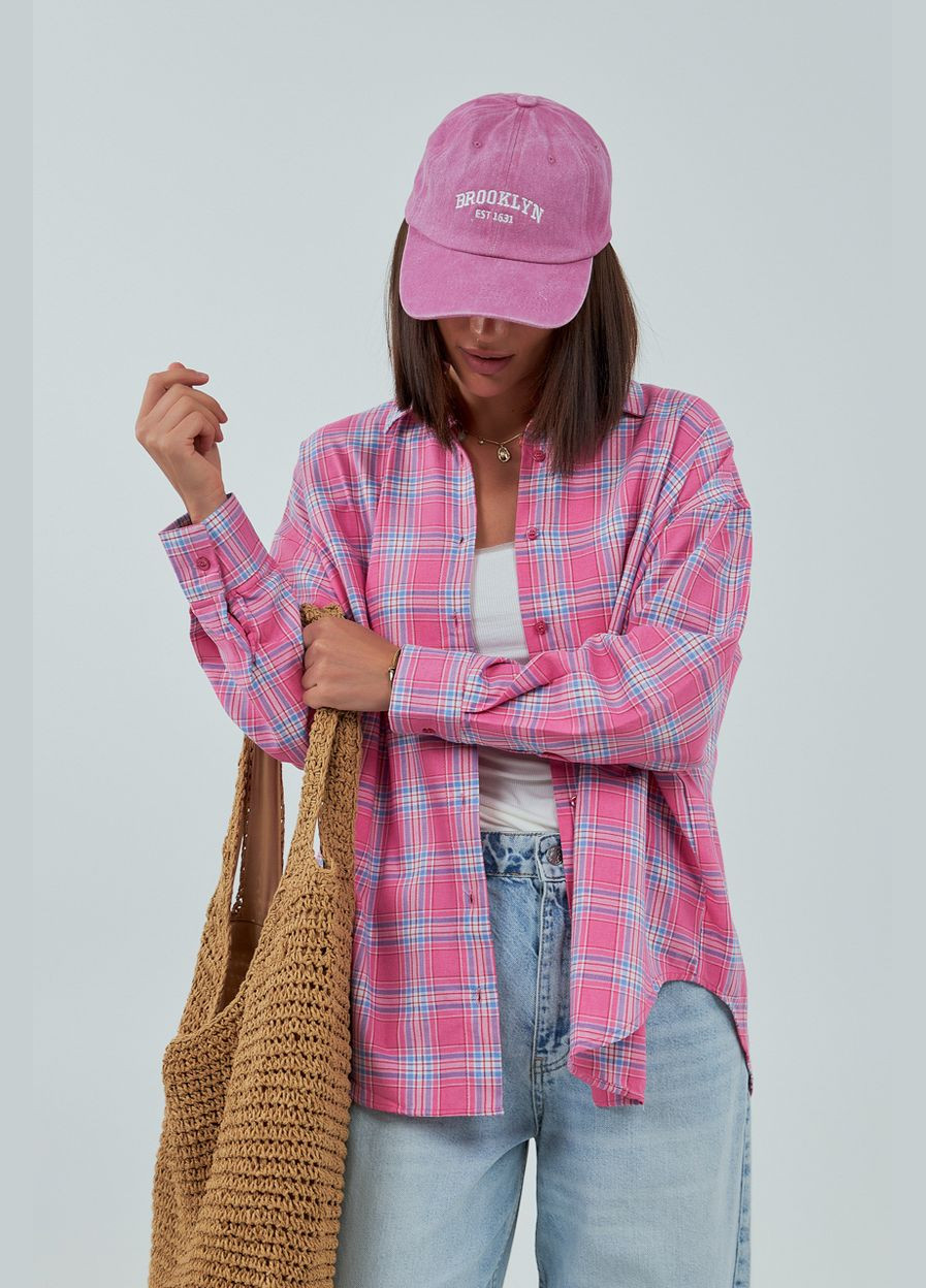 Розовая рубашка Lurex