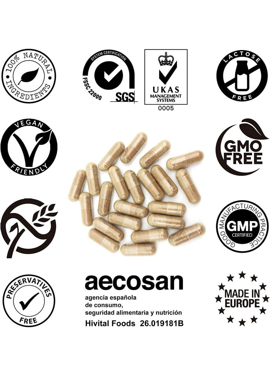 Трибулус террестрис (Tribulus Terrestris) 2250 мг 180 капсул Hivital Foods (299717615)