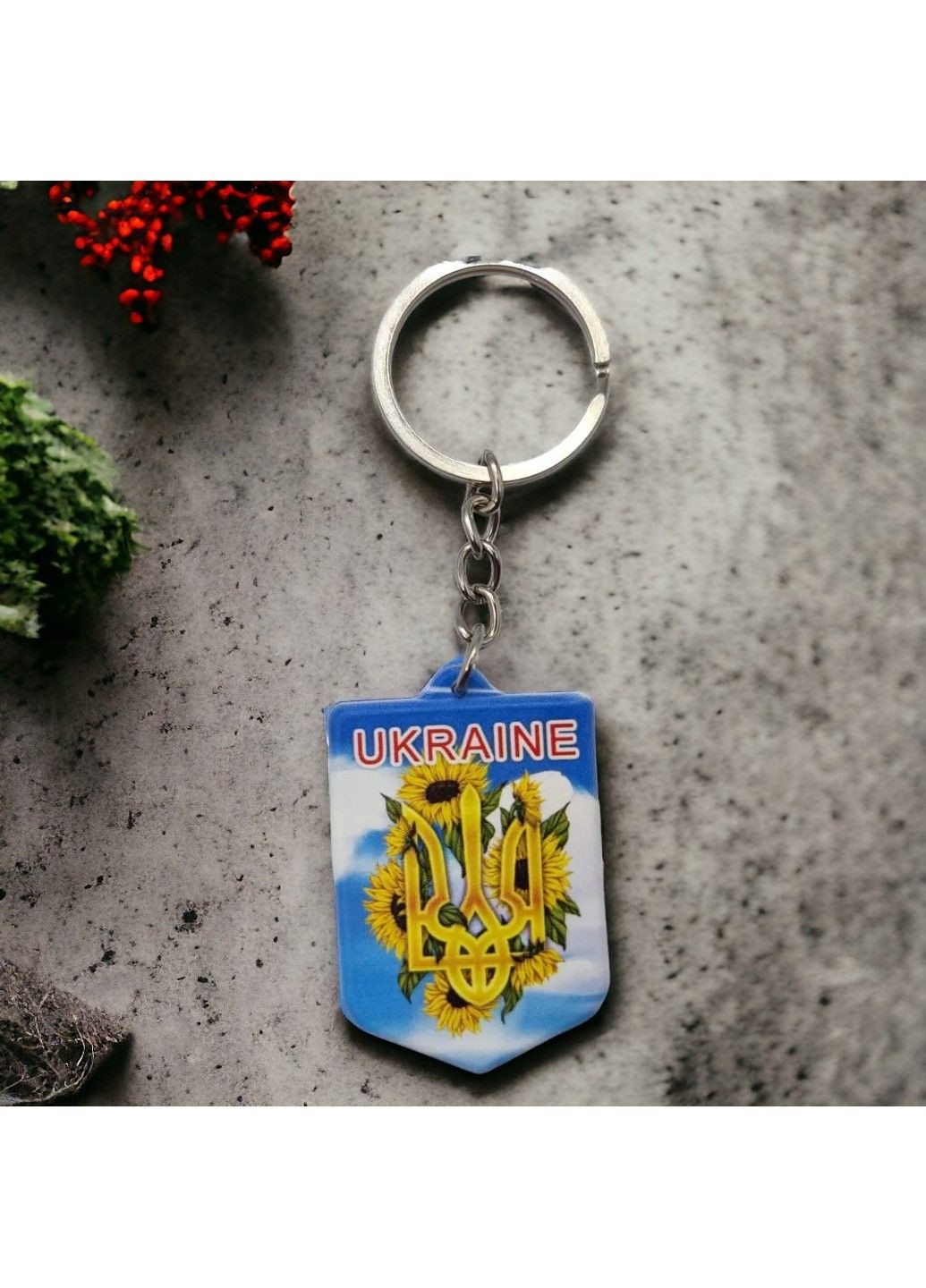 Брелок гумовий Ukraine No Brand (294613107)