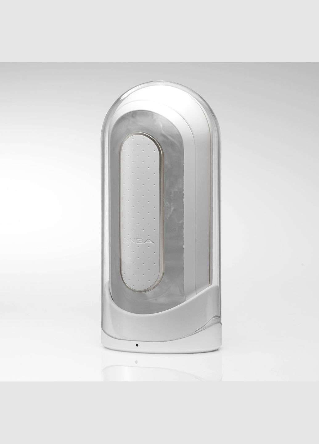 Мастурбатор Flip Zero Electronic Vibration White, змінна інтенсивність, розкладний Tenga (297656506)