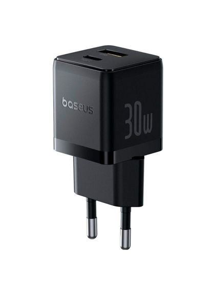 Зарядное устройство для (P1011160A113-00) Baseus Palm Fast Charger C+U 30W cluster black (370016610)