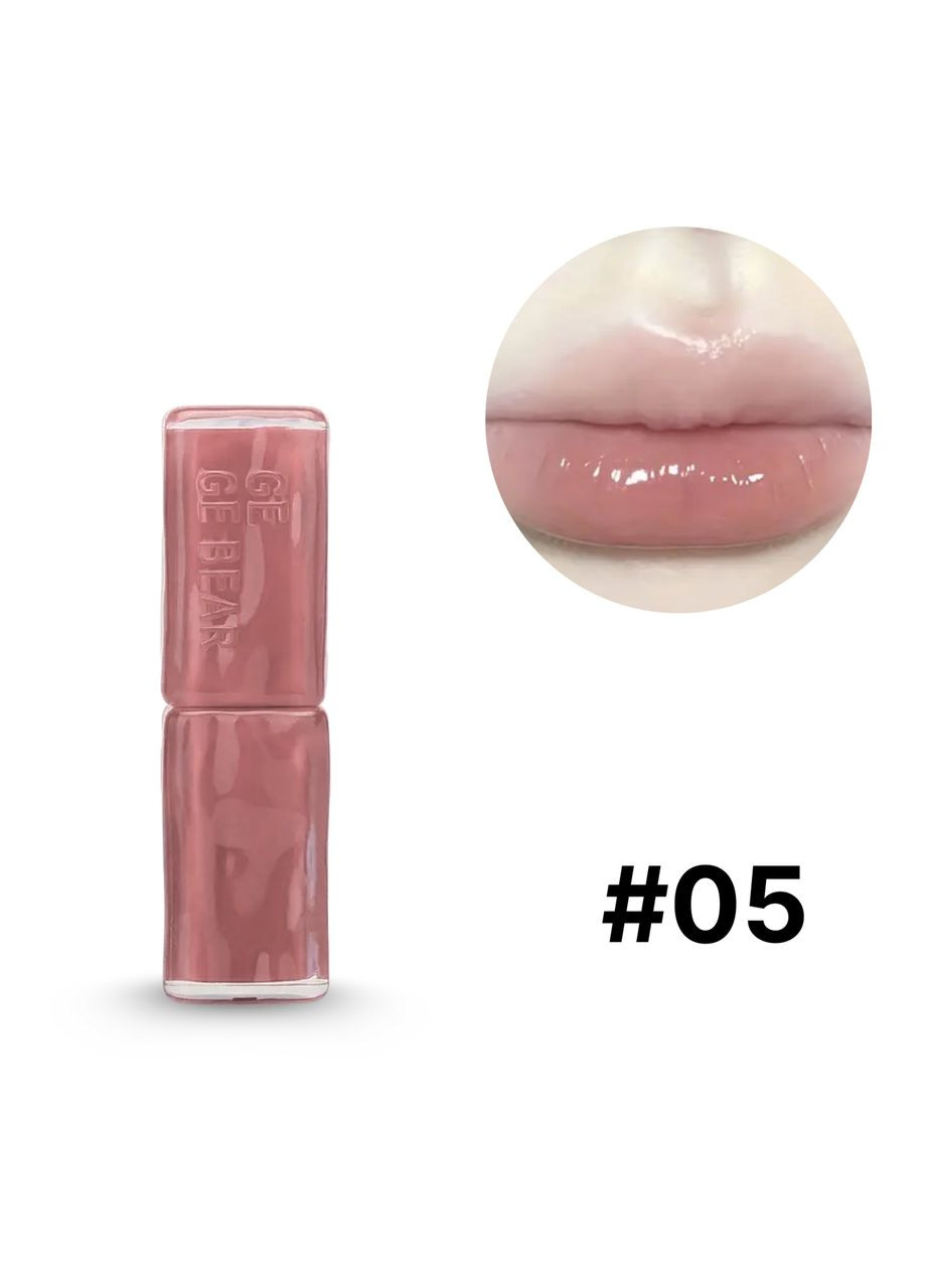 Помада увлажняющая с глянцевым финишем GEGE BEAR №05, 3.8 г, нюдово-бежевая China (356130079)