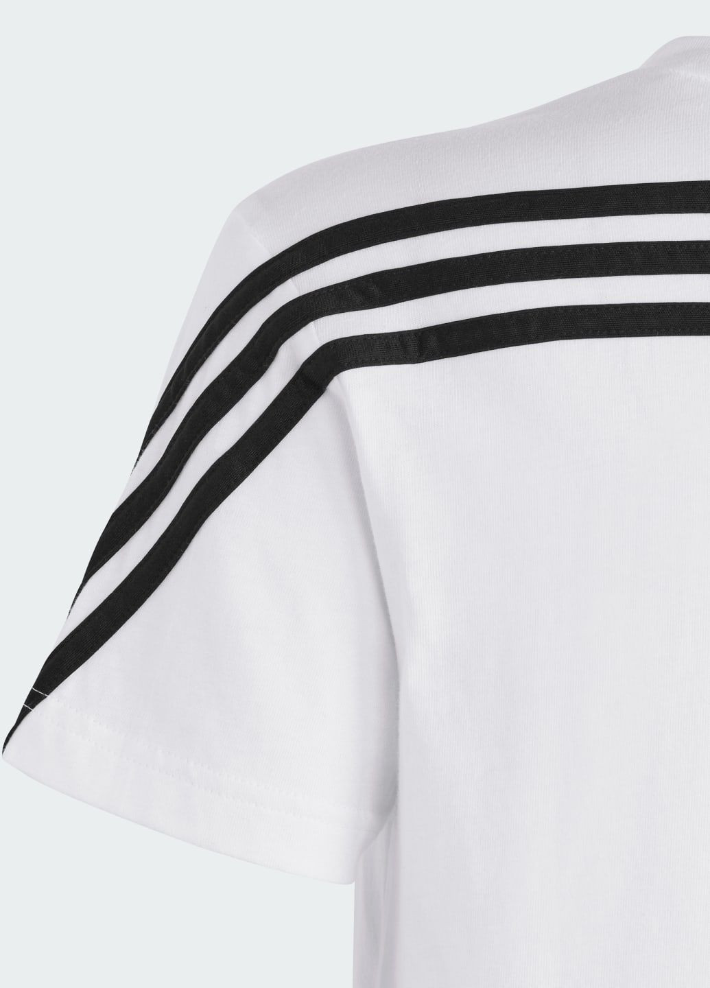 Біла демісезонна футболка future icons 3-stripes adidas
