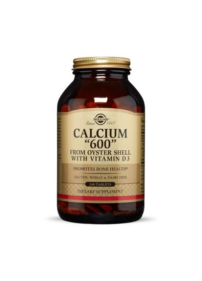 Минералы Кальций 600, Calcium 600, 240 таблеток (SOL-00417) Solgar Кальций 600, Calcium 600, 240 таблеток (401668128)