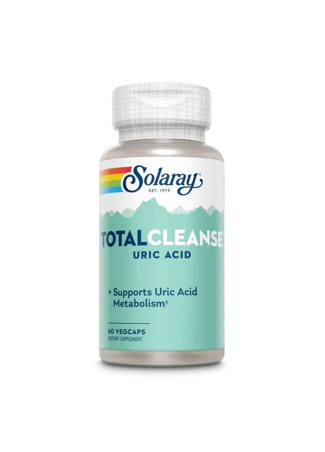 Добавка для суставов Total Cleanse Uric Acid 60 капсул для снижения мочевой кислоты Solaray (367956557)