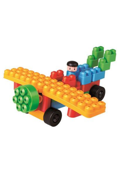 Конструктор Автопарк в зоопарке 40 деталей (760006) PolyM Автопарк у зоопарку 40 деталей (368562106)