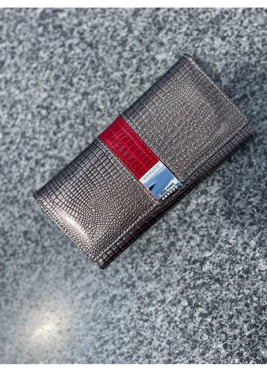 Кожаный женский кошелек с монетницей снаружи серебряный. Balisa (369723541)