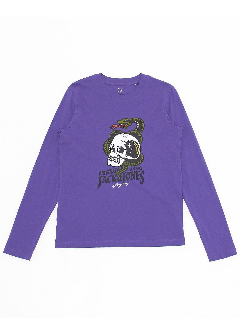 Светло-фиолетовый лонгслив Jack & Jones