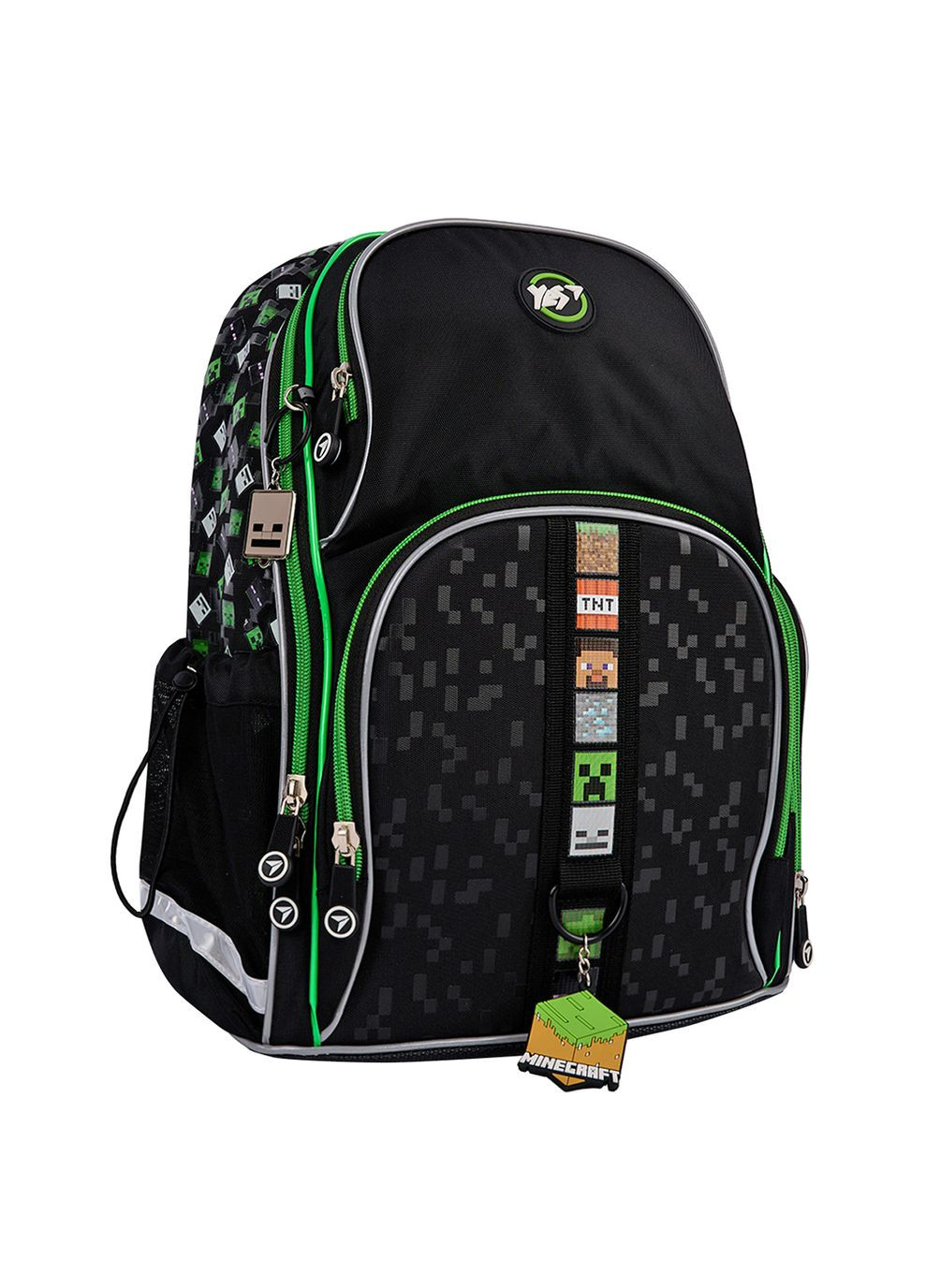 Рюкзак шкільний напівкаркасний S-100 Minecraft Game Yes (349820648)