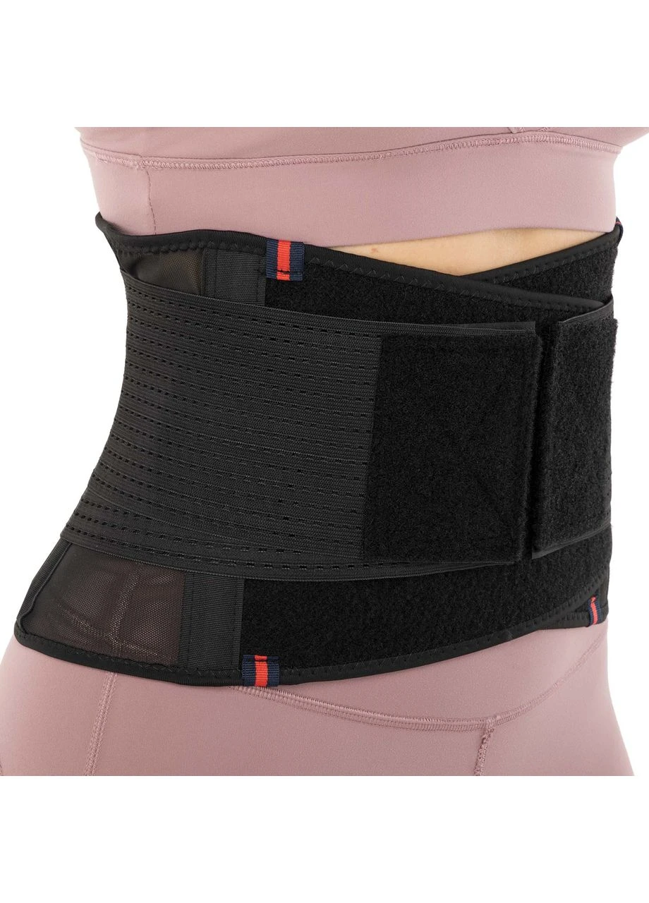 Пояс корсетний для спорту WAIST SUPPORT 9173 (поліестер, еластан,, чорний) Mute (361434072)