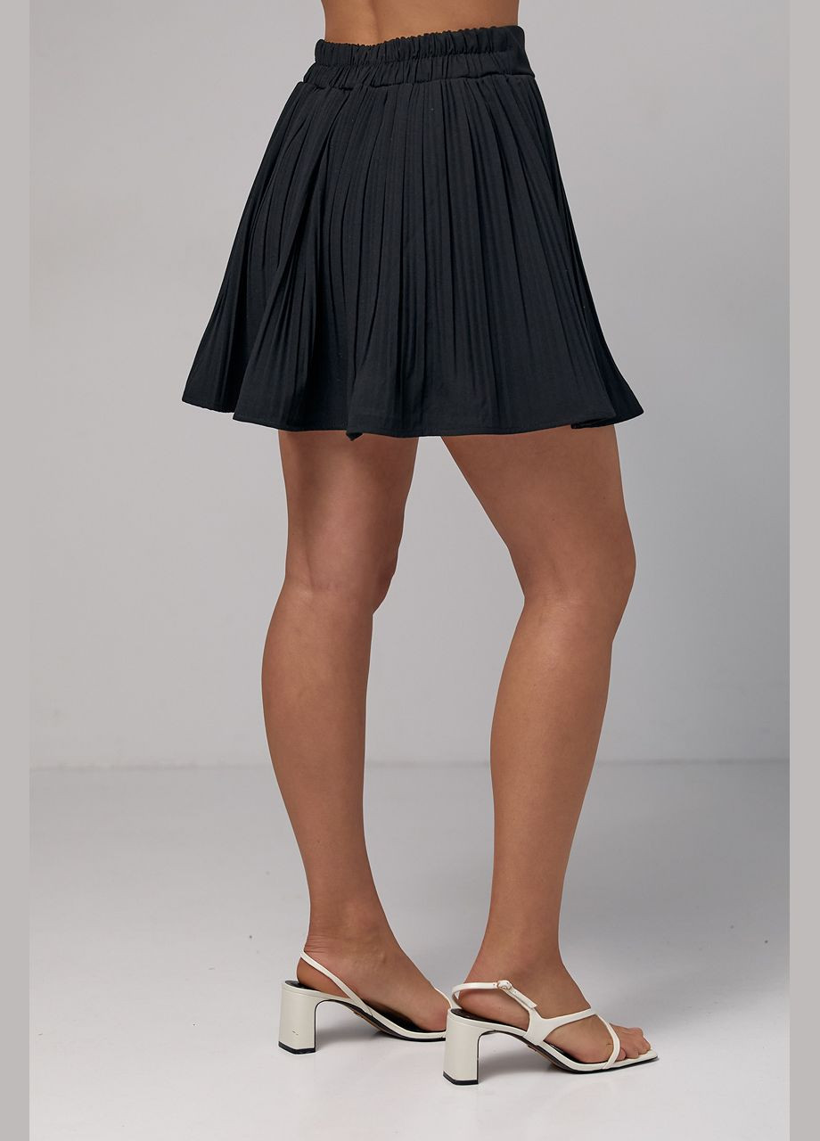 Коротка спідниця пліссе Lurex (282953558)