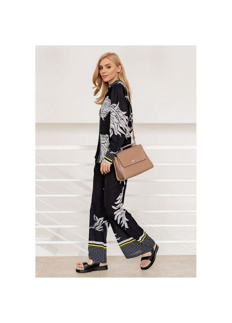 Сумка крос-боді через плече для телефону та документів жіноча з натуральної шкіри середня Карамельний 37147 The Wings (353689871)