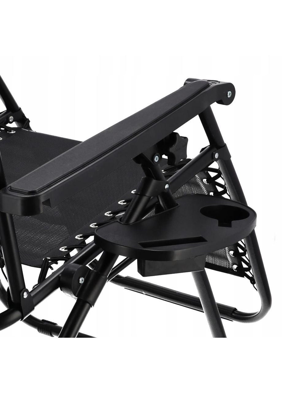 Комплект шезлонгов Relax Black – 2 шт. Jumi (355343455)