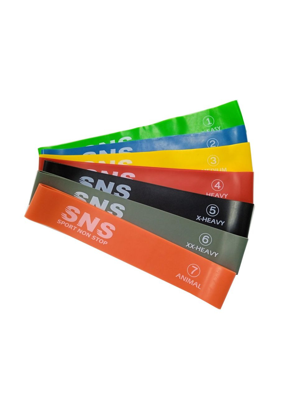 Набор для фитнеса с 7 эспандеров петель () SNS (315492826)