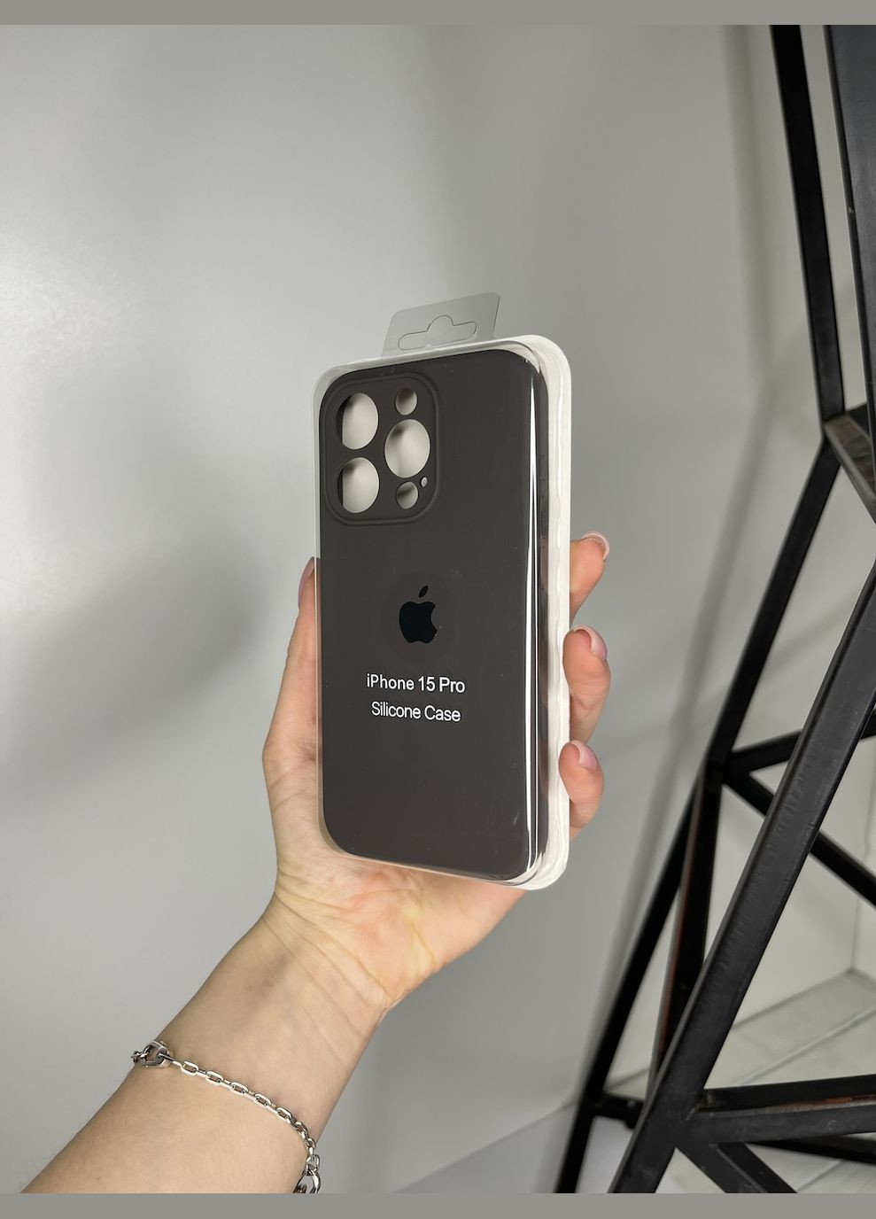 Чехол на iPhone 15 Pro квадратные борта чехол на айфон silicone case full camera на apple айфон Brand iphone15pro (293965110)