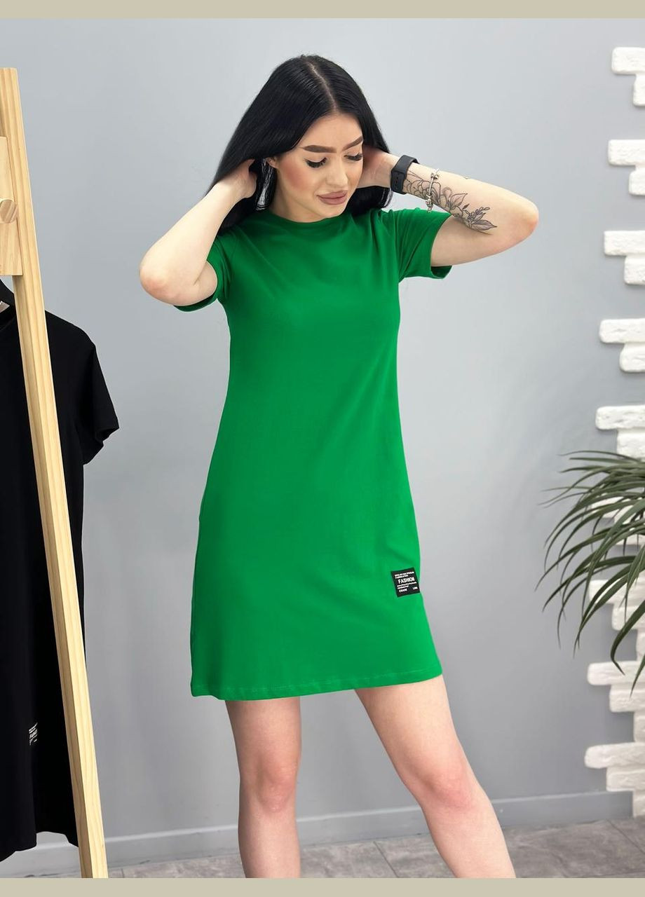 Зелена літня сукня міні Fashion Girl