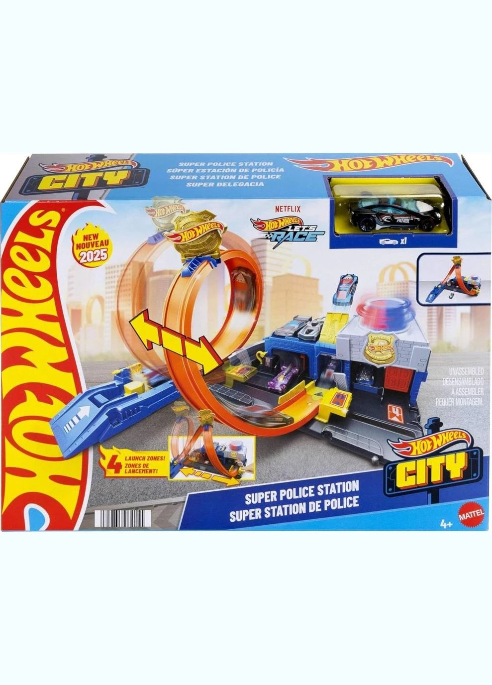 Игровой набор "Суперполицейский участок" Hot Wheels Home (321619006)
