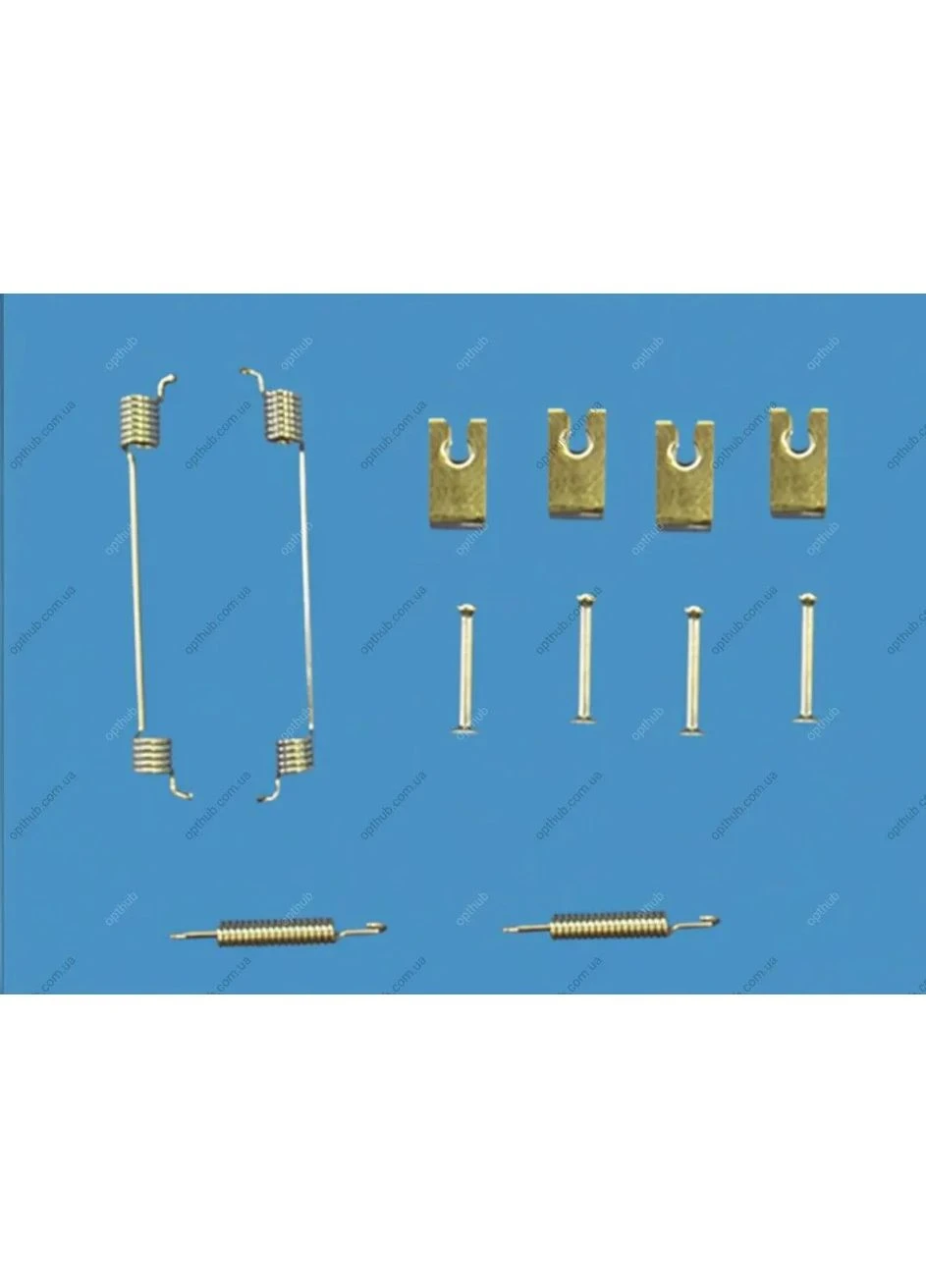 Монтажный к-кт тормозных колодок FORD FIESTA 1995-2010, FUSION 2002-2012, KA 2003-2008, STREET 2003-20 310054 ERT (366195962)