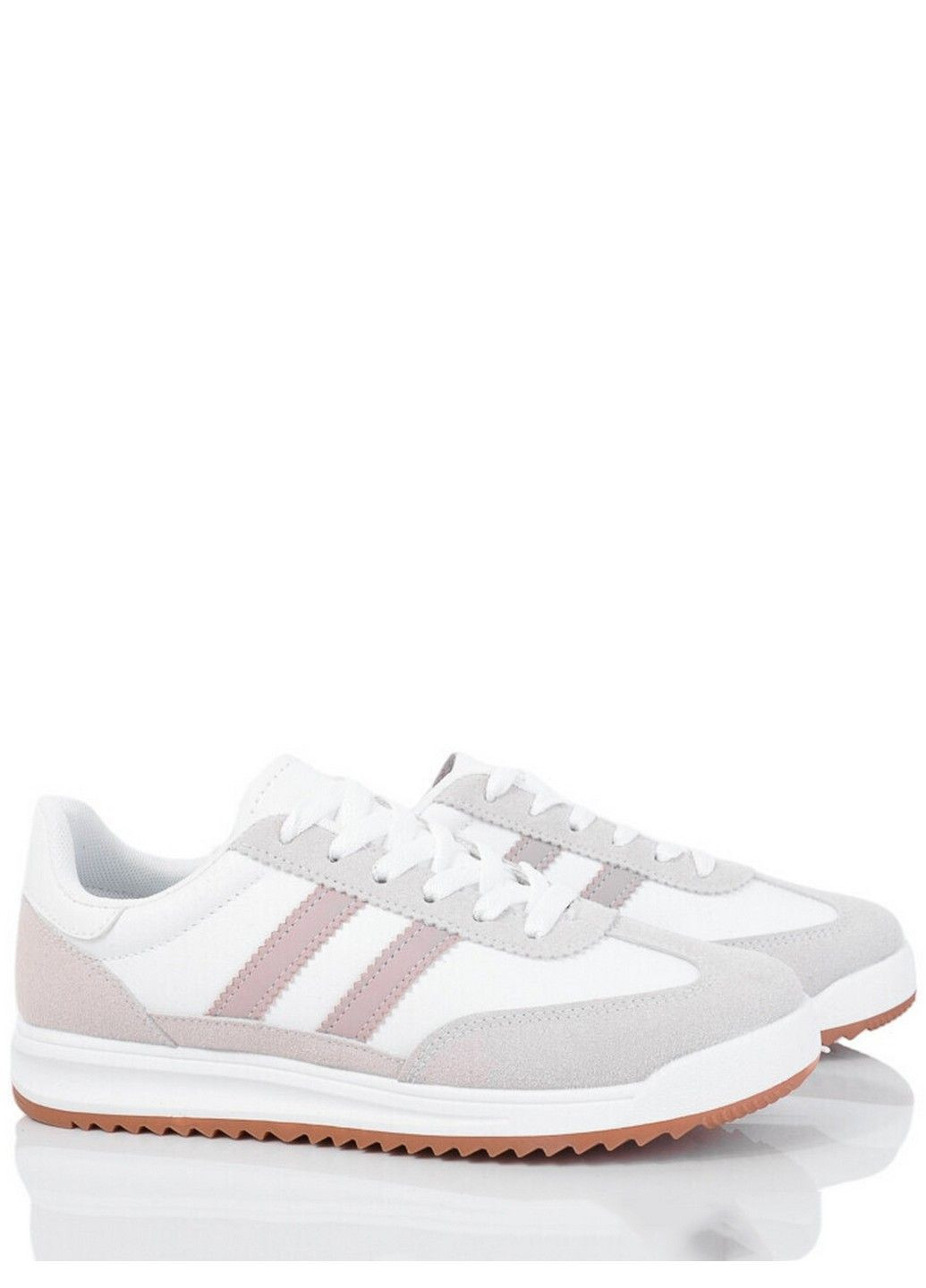 Світло-рожеві всесезон шкіряні кросівки axwp10-1 Stilli