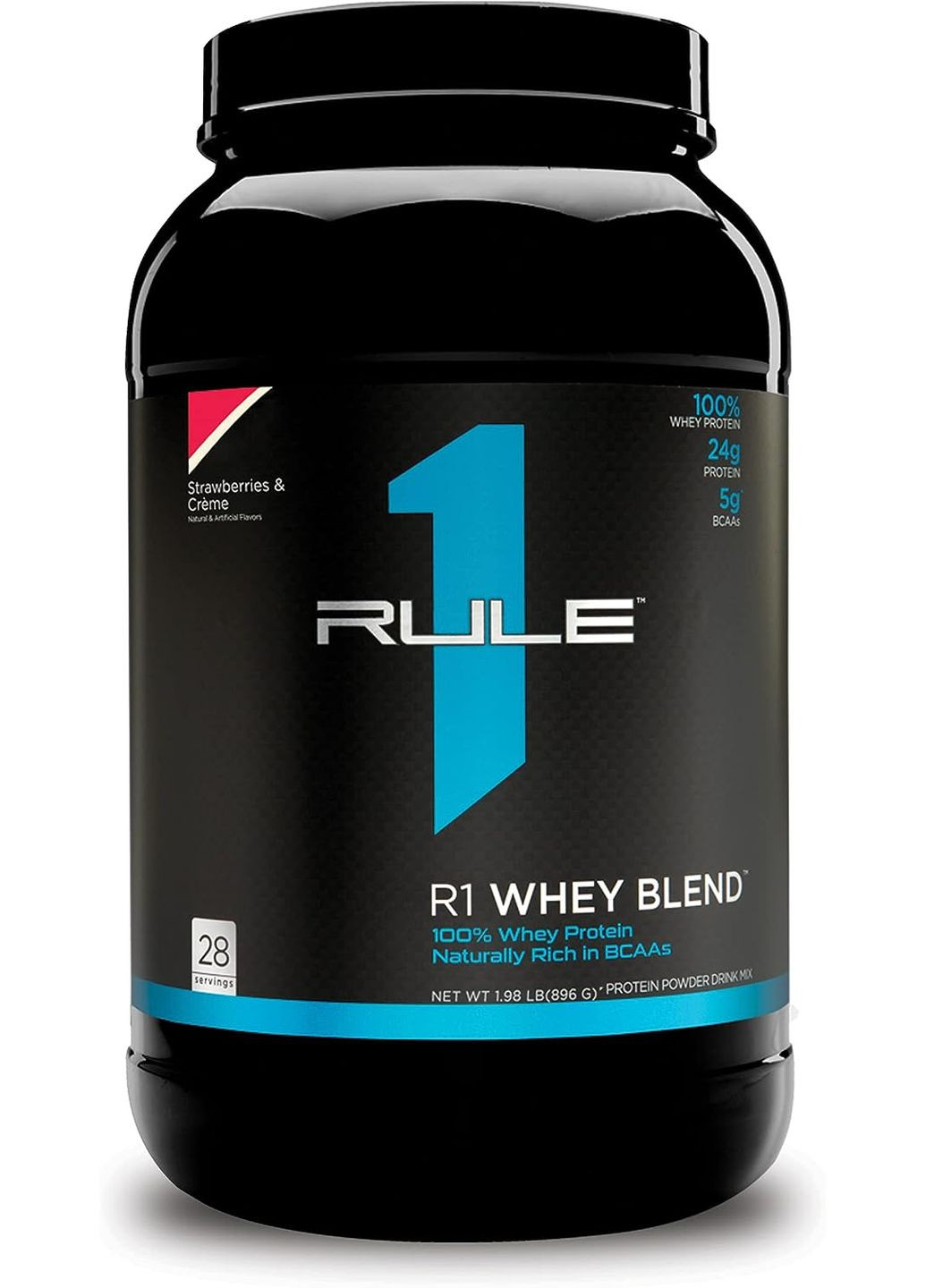 Протеїн Whey Blend 908 gram (Strawberries & Creme) Rule One (299705433)