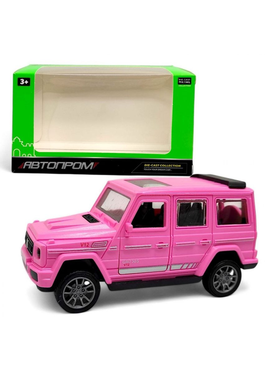 Игрушка машина АВТОПРОМ Мерседес (Розовый) (подвижные части, инерция) MIC (337704917)