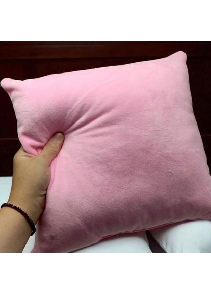 Подушка плюшевая Аниме. Путешествие в мир любви" размер 30*30 см фиолетовая Strateg (361420466)