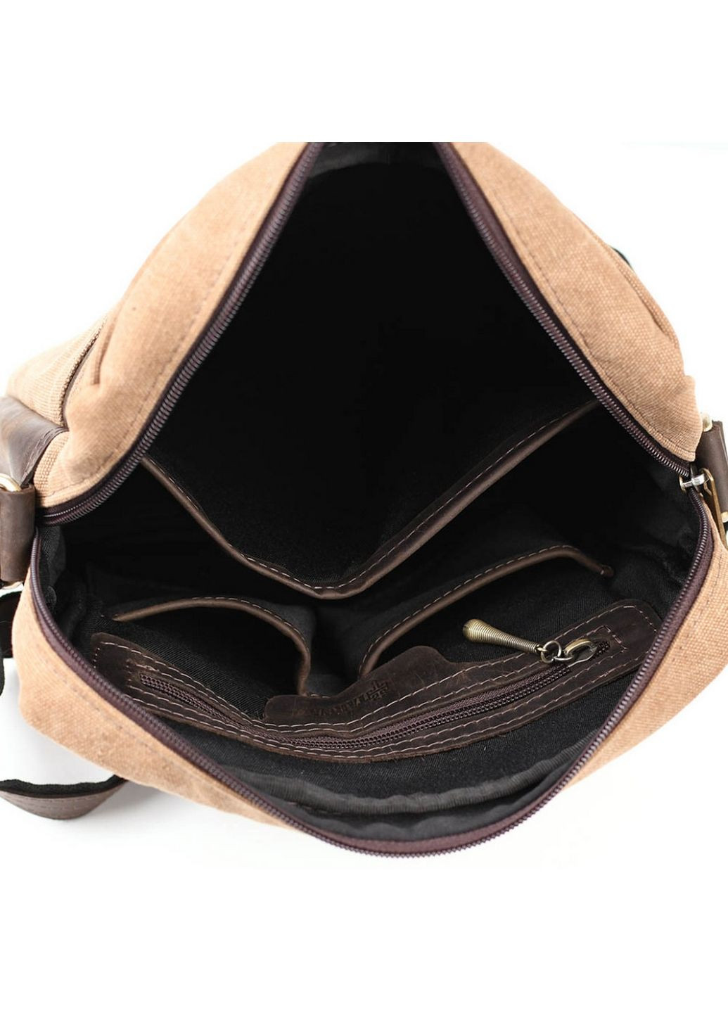 Чоловіча шкіряна сумка через плече 32х27х8 см TARWA (315870075)