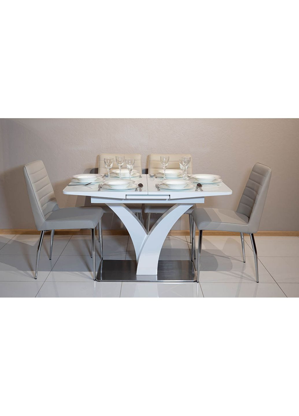 Стул Арно Металл сиденье Экокожа 460x580x885 Prestol (372178350)