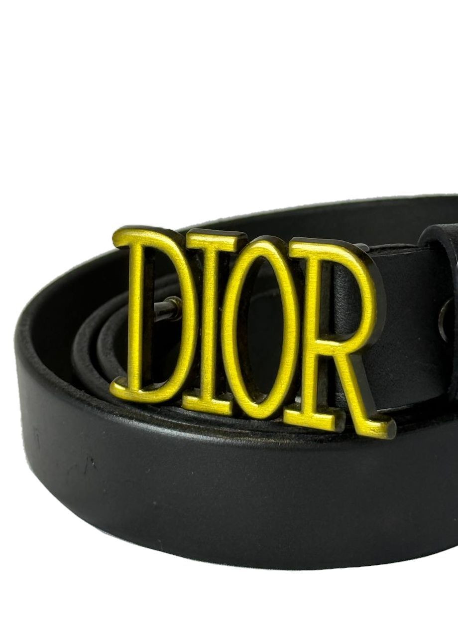 Стильный женский ремень из натуральной кожи и логотипом. No Brand (366091433)