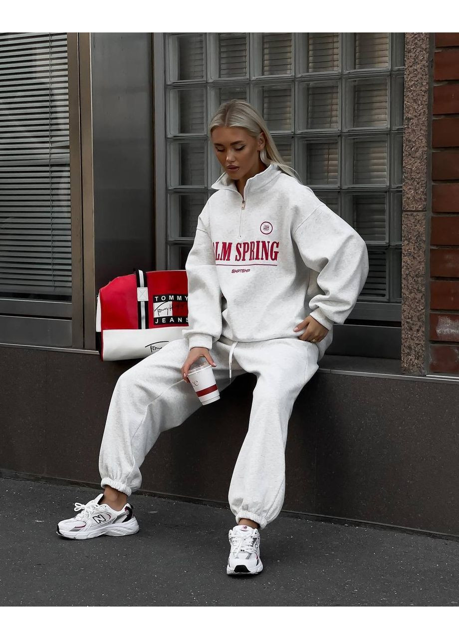 Костюм женский теплый на флисе No Brand (366144392)