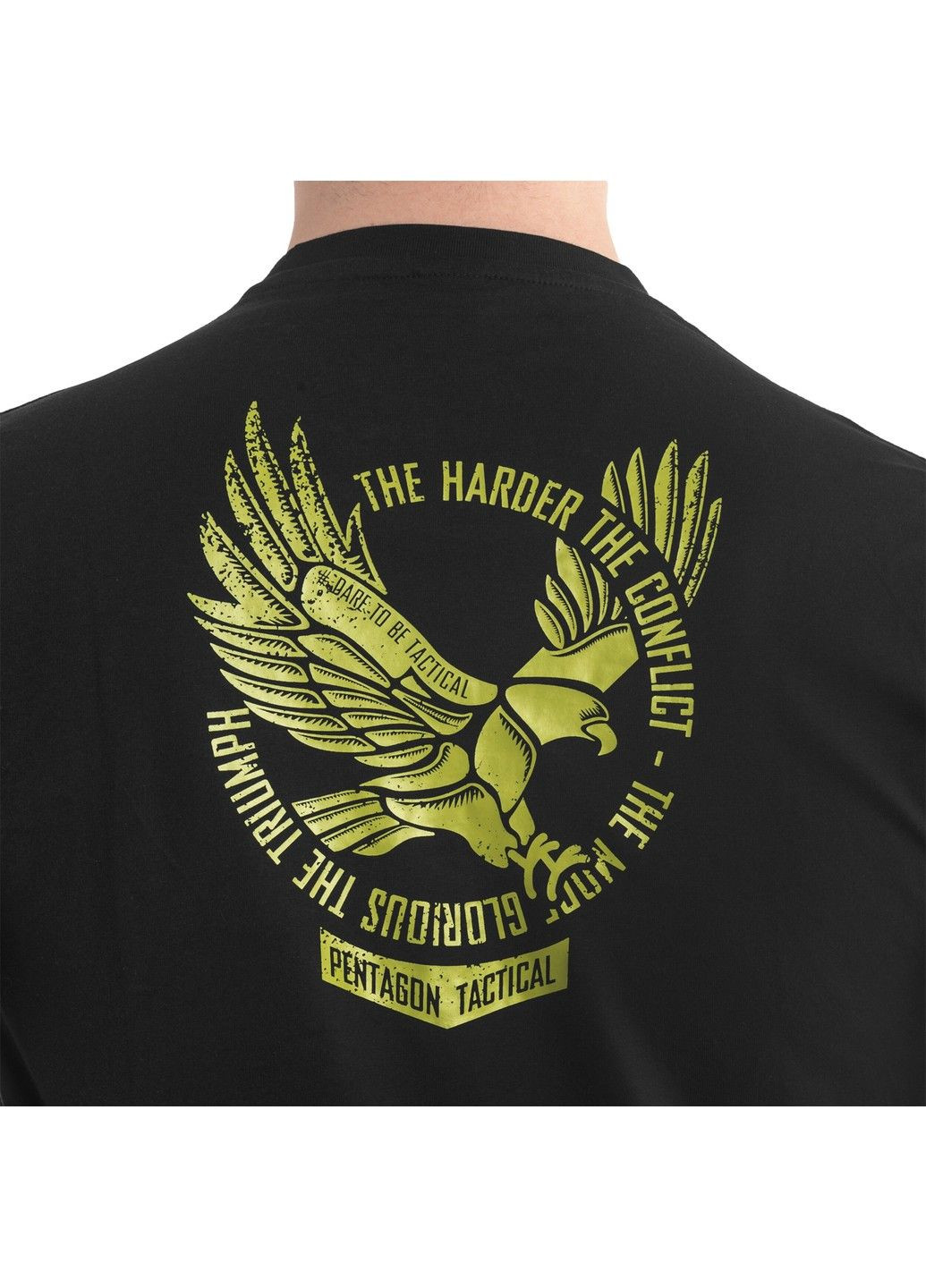 Черная футболка pentagon ageron 'eagle' Pentagon Tactical