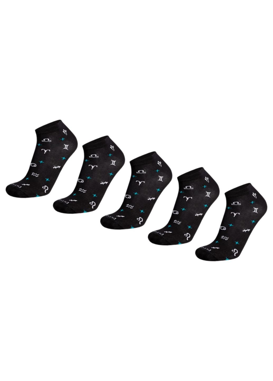 Чорні набір (5 шт.) універсальних шкарпеток Duna (305837098)