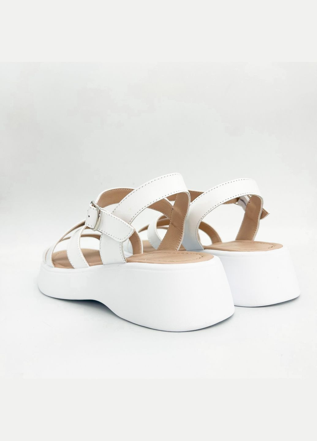 сандалии (р) кожа 0-1-1-253-2 Danler на ремешке