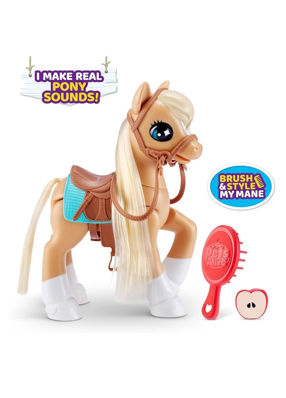 Игровой набор Pets Alive My Magical Pony Очаровательный пони в домике Zuru (323222552)