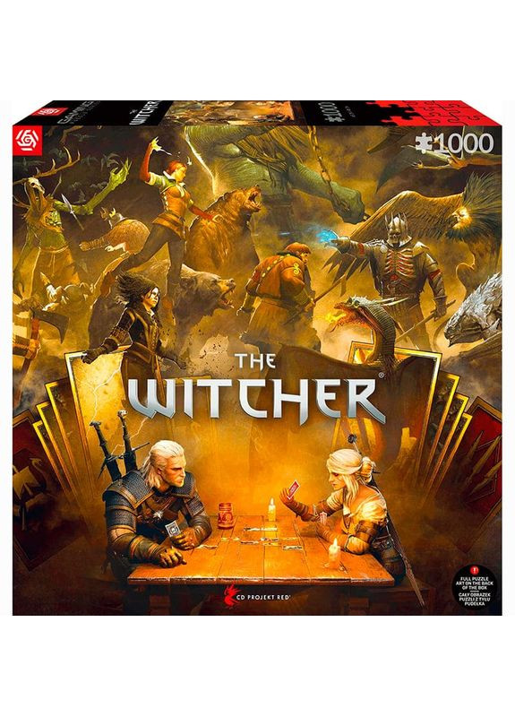 Пазл The Witcher Playing Gwent 1000 эл (5908305249634) GoodLoot (348058219)