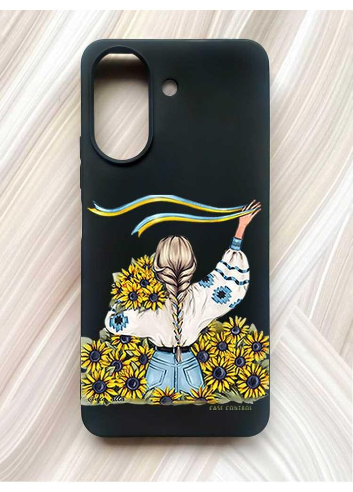 Матовый чехол на Xiaomi Redmi 13C / Poco C65 Девушка с лентой (принт 25) Creative (355404752)