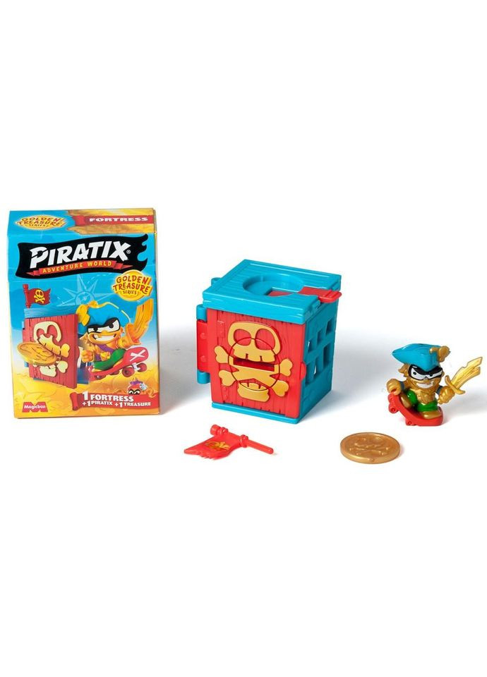 Дитячий іграшковий набір з фігурками "Фортеця" PIRATIX PPX1D212IN00 серії "Golden Treasure" No Brand (362570484)