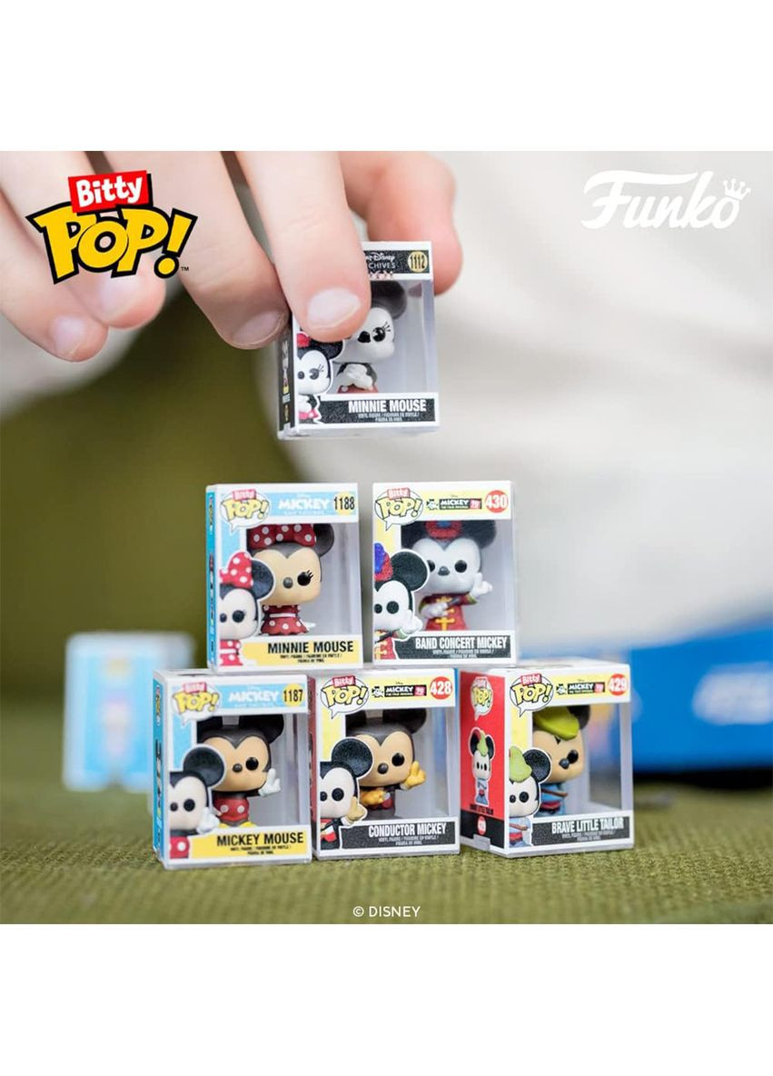 Набор фигурок Bitty Pop! серии Дисней (4 фигурки асс.) Funko (342752725)