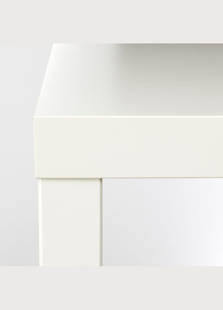 Журнальный столик белый 55х55 см IKEA (272150125)
