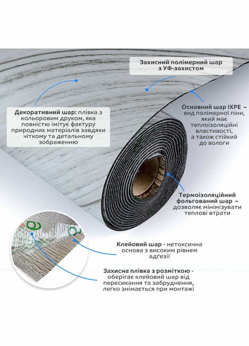 Напольное виниловое покрытие самоклеющееся в рулоне 3000*600*1,5мм SW-00001820 No Brand (328578667)