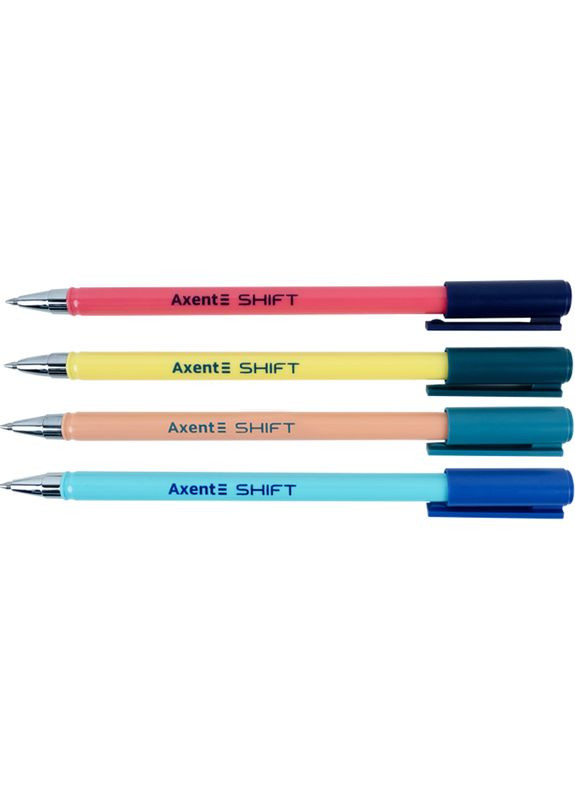Ручка гелева Shift пиши-стирай синє чорнило в асортименті () Axent AG1095-02-A (335973851)